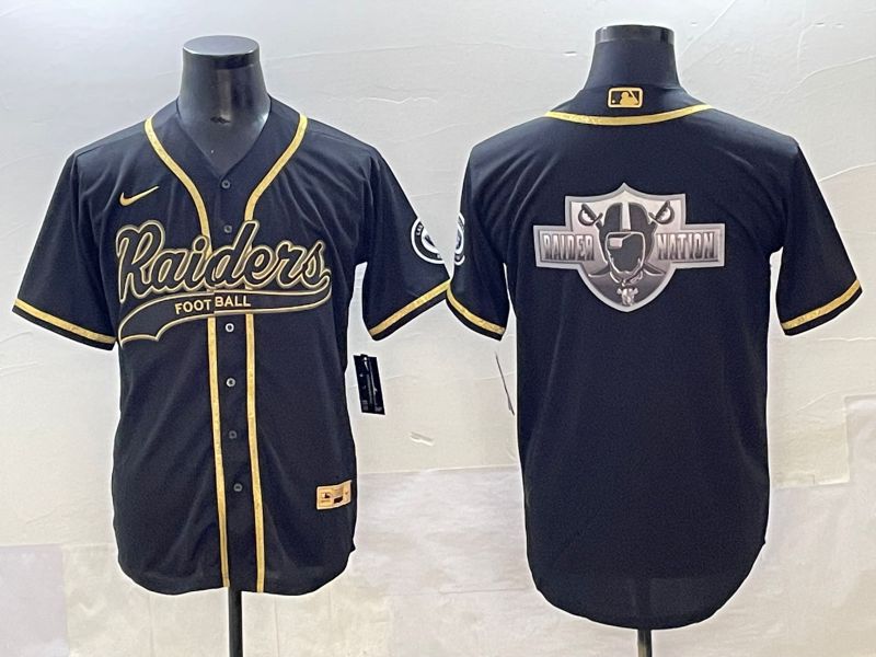 Men 2025 Oakland Raiders Blank Black Joint Name Nike Limited NFL Jersey style 9->oakland raiders->NFL Jersey